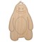 Sweet Yeti Abominable Snowman Unfinished Craft Wood Holiday Christmas Tree DIY Pre-Drilled Ornament